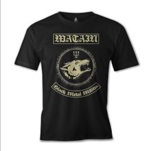 Lord T-Shirt ES-688 Siyah Watain Erkek T-shirt