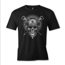 Lord T-Shirt ES-927 Siyah Terror Noise Division Erkek T-shirt
