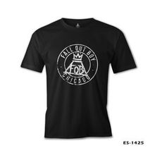 Lord T-Shirt Fall Out Boy - Chicago Siyah Erkek T-shirt