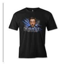 Lord T-Shirt House - It's Not Lupus Siyah Erkek T-shirt