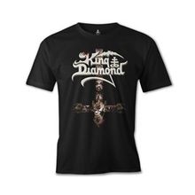 Lord T-Shirt King Diamond II Siyah Erkek T-shirt