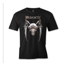 Lord T-Shirt Megadeth - Vic 6 Siyah Erkek T-shirt