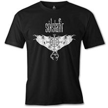 Lord T-Shirt ÖS-2178-1 Siyah Solstafir - Icelandic Erkek T-shirt