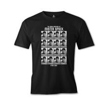 Lord T-Shirt ÖS-223 Siyah Star Trek - Mr. Spock Erkek T-shirt