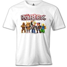 Lord T-Shirt Roblox Macera Beyaz Erkek T-Shirt