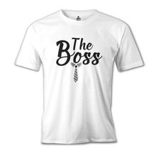 Lord T-Shirt The Boss Beyaz Erkek T-Shirt