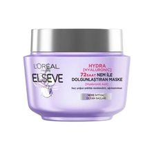 Loreal Elseve Hydra [Hyaluronic] 72 Saat 300 ml Nem ile Dolgunlaştıran Maske