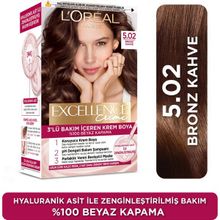 Loreal Excellence Creme 5.02 Bronz Kahve Saç Boyası