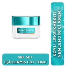 Loreal Paris Bright Reveal Koyu Leke Karşıtı Cilt Tonu Eşitleyici SPF50+ Niasinamid 50 ml Nemlendirici Krem