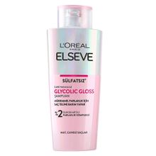 L'Oreal Paris Elseve Ultimate Glycolic Gloss 200 ml Mükemmel Parlaklık için Bakım Yapan Şampuan