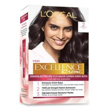 Loreal Paris Excellence Creme 2 Siyah Saç Boyası