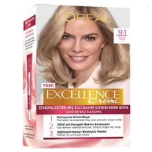 L'Oreal Paris Excellence Creme No: 9.1 Sarı Küllü Saç Boyası