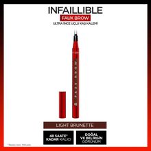 Loreal Paris Infaillible Faux Brow Light Brunette Ultra İnce Uçlu Kaş Kalemi