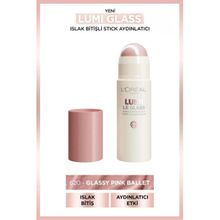 Loreal Paris Lumi Glass 620 Glassy Pink Ballet Islak Bitişli Stick Aydınlatıcı