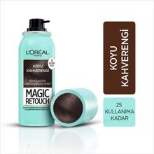 Loreal Paris Magic Retouch 2 Beyaz Kapatıcı Koyu Kahverengi Saç Spreyi