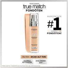 Loreal Paris True Match 3d3w Bej Dore Fondöten