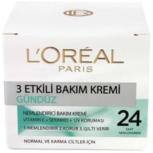 Loreal Paris Üç Etkili 50 ml Gece Bakım Kremi