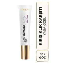 Loreal Paris Yaş Uzmanı 50+ Kırışıklık Karşıtı Yenileyici Göz Kremi