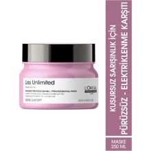 L'Oreal Professionnel 250 ml Serie Expert Liss Unlimited Elektriklenme Karşıtı ve Yoğun Yumuşaklık Veren Maske