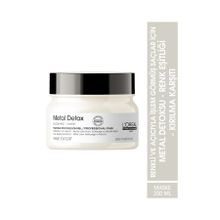L'Oreal Professionnel 250 ml Serie Expert Metal Detox Renkli ve Açıcı ile İşlem Görmüş Saçlar İçin Metal Karşıtı Koruyucu Maske