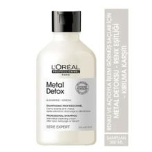 L'Oreal Professionnel 300 ml Serie Expert Metal Detox Renkli ve Açıcı İle İşlem Görmüş Saçlar İçin Metal Karşıtı Şampuan