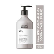 L'Oreal Professionnel 500 ml Expert Silver Açık Sarı Gri ve Beyaz Saçlar İçin Renk Dengeleyici Mor Şampuan
