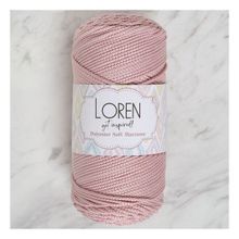 Loren LM042 34446 Polyester Soft Macrame Pembe El Örgü İpi