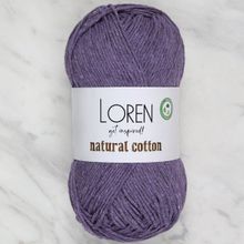 Loren Natural Cotton R093 Mor El Örgü İpi