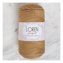 Loren Polyester Soft Macrame 34437 LM031 Bej El Örgü İpi