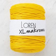 Loren R002 33703 XL Makrome Sarı El Örgü İpi