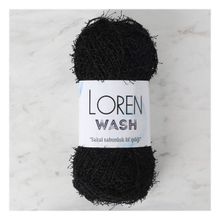 Loren R004 34041 Wash Siyah El Örgü İpi