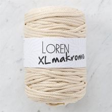 Loren R040 33705 XL Makrome Açık Bej El Örgü İpi