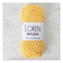 Loren R086 34033 Wash Sarı El Örgü İpi