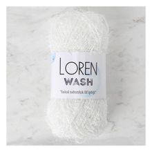 Loren R150 34040 Wash Beyaz El Örgü İpi
