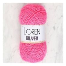 Loren RS0016 34076 Silver Koyu Pembe El Örgü İpi