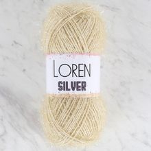 Loren RS0066 34094 Silver Bej El Örgü İpi