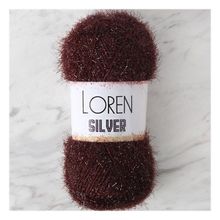 Loren RS0093 34089 Silver Kahverengi El Örgü İpi