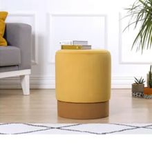 Lorence Home TY1793 Sarı Ropp Puf