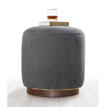 Lorence Home TY3080 Gri Zeone Puf