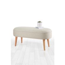 Lorence Home TY4480 Krem Lednok Bench Puf