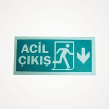 Lorex Fotolüminesans Aşağı Yön Fosforlu Yön Levhası