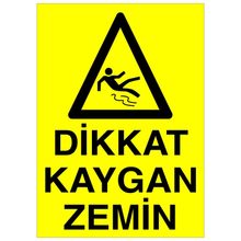 Lorex LR-IS816 Dikkat Kaygan Zemin Uyarı İkaz Levhası