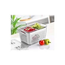 Lossa 2.5 lt Beyaz Süzgeçli Ve Bölmeli Organizer