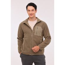 Lotto M-Nıeve Teddy Jacket 4Pr Haki Erkek Mont - 2XL