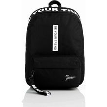 Louisiana Polo 1140 Siyah-Beyaz Be Your Trend Laptop Bölmeli Okul Çantası