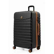 Louisiana Polo 1168 4x2 Teker Siyah Taba Büyük Boy Valiz