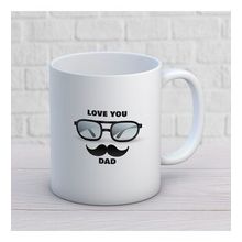 Love You Dad İki Tarafı Baskılı Kupa