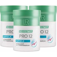 LR Lr PROBIOTIC12 - 3 x 30 Kapsül 12 Farklı Probiyotik Türü İçeren Yetişkinler İçin Besin Takviyesi