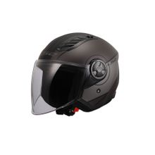 LS2 Airflow 2 Cover Mat Siyah Gri Kask