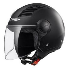 LS2 Airflow Mat Siyah Kask